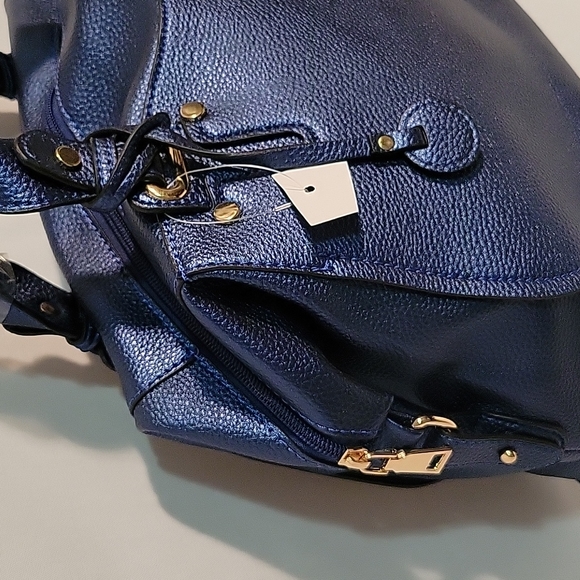 NWT Blue Bag Purse - Picture 2 of 5